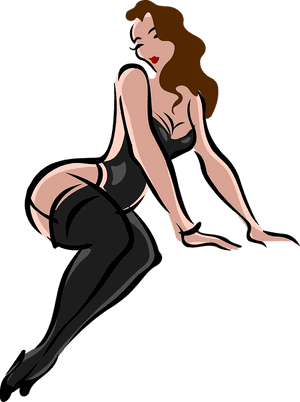 Abstract, Girl, Lady, Lingerie, Model, Sexy, Underwear - Lady In Lingerie Clipart, HD Png Download PNG with transparent background