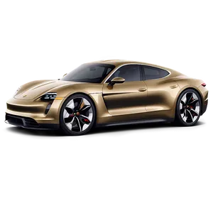 Vintage Porsche Taycan Concept Png 06292024 PNG Image