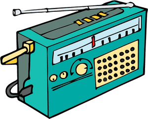 Radio Clipart - Battery Powered Radio Cartoon, HD Png Download PNG image with transparent background