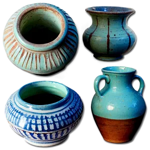 Vintage Pottery Finds Png Wlj29 PNG Image