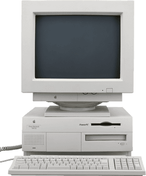 Old Computer Monitor Png - Vintage Computer Png, Transparent Png PNG