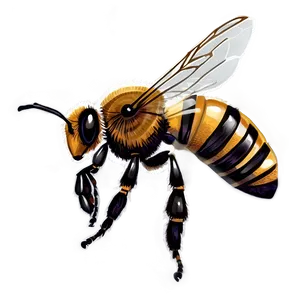 Vintage Queen Bee Drawing Png Sno PNG Image