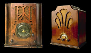 Vintage Radio Collection PNG image with transparent background