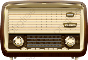 Old Radio Png, Transparent Png PNG image with transparent background