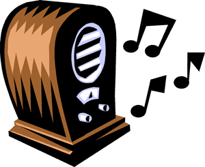 Vector Illustration Of Vintage Radio For Receiving - Cartoon Radios In The 1920s, HD Png Download PNG image with transparent background