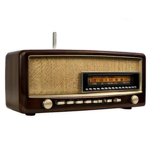 Vintage Radio Png Xsg PNG Image