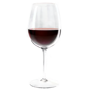 Vintage Red Wine Glass Png 06262024 PNG Image