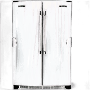 Vintage Refrigerator PNG qku45 PNG image with transparent background