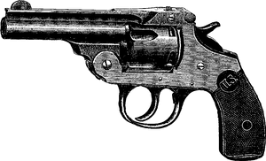 Transparent Vintage Stamp Png - Revolver Vintage Png, Png Download PNG image with transparent background