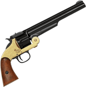 45 Revolver Designed By Smith & Wesson, Usa - Smith And Wesson 1870 Revolver, HD Png Download PNG image with transparent background