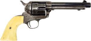 Colt Revolver Gun Transparent Background - Revolver Transparent Background, HD Png Download PNG image with transparent background