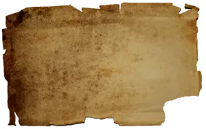 Vintage Ripped Paper Texture PNG Image