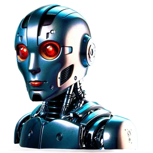 Vintage Robot Head Png Dew PNG Image