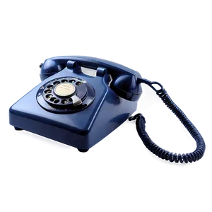 Vintage Rotary Phone Png Eda53 PNG Image