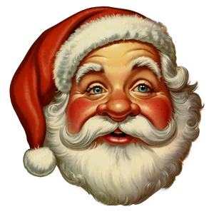 Vintage Santa Face Png 06282024 PNG Image