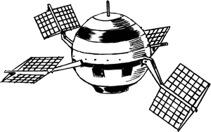 Satellite Round - Pencil Sketch Of Indian Satellite, HD Png Download PNG image with transparent background
