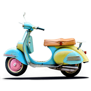 Vintage Scooter PNG wyo PNG image with transparent background