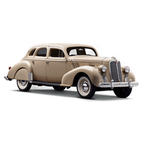 Vintage Sedan Car PNG phc76 PNG