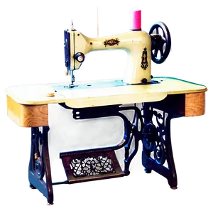 Vintage Sewing Machine Png Slv7 PNG Image