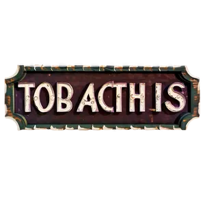 Vintage Shop Sign Png 05242024 PNG Image