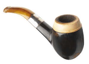 Vintage Smoking Pipe PNG image with transparent background