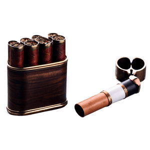 Vintage Smoking Set PNG rwt PNG image with transparent background