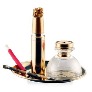 Vintage Smoking Set PNG yxc36 PNG image with transparent background