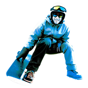 Vintage Snowboarding PNG 06232024 PNG image with transparent background