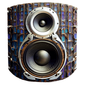 Vintage Stereo Speaker PNG 72 PNG image with transparent background