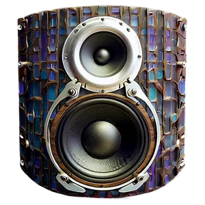 Vintage Stereo Speaker Png 72 PNG Image