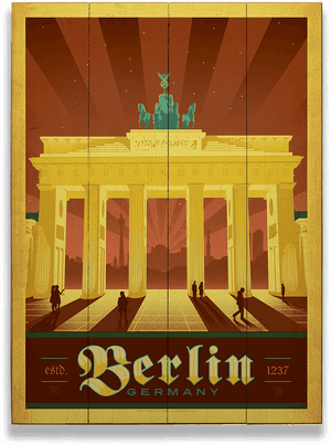 Berlin Germany Poster, HD Png Download PNG image with transparent background