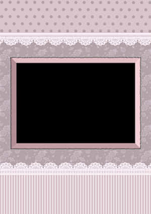 Vintage Style Empty Frame PNG image with transparent background