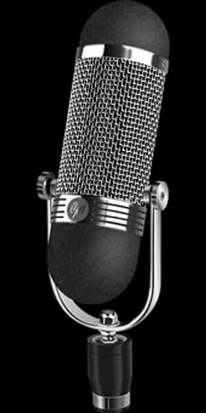 Vintage Style Microphone PNG image with transparent background
