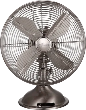 Vintage Style Table Fan PNG Image