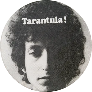 Vintage Tarantula Button PNG Image