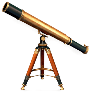 Vintage Telescope PNG dpp2 PNG image with transparent background