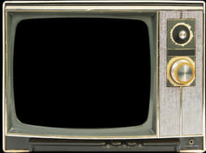 Vintage Television Classic Design PNG image with transparent background