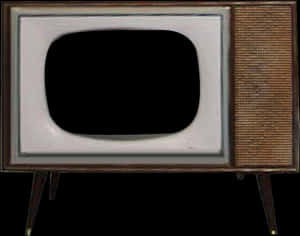 Vintage Television Classic Design PNG image with transparent background