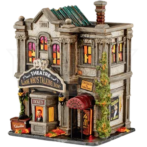 Vintage Theatre Miniature Model1896 PNG Image