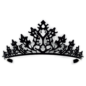 Vintage Tiara Silhouette PNG 94 PNG image with transparent background