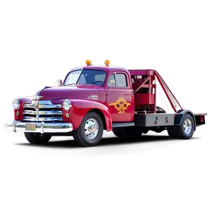 Vintage Tow Truck Png Bcm PNG Image