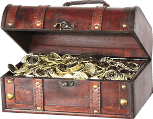 Treasure Chest Png Transparent Image - Pirate Treasure Chest Png, Png Download PNG image with transparent background