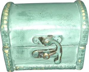 Vintage Treasure Chest Latch PNG Image