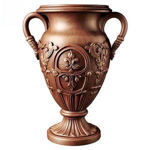 Vintage Urn Design Png Uth PNG Image