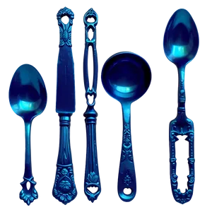 Vintage Utensils Illustration Png 6 PNG Image