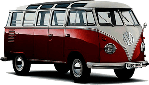 1950 Volkswagen T1 Samba Bus, HD Png Download PNG image with transparent background