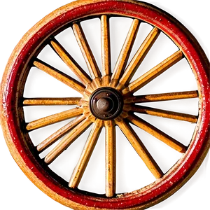 Vintage Wagon Wheel Design Png Mgn PNG Image