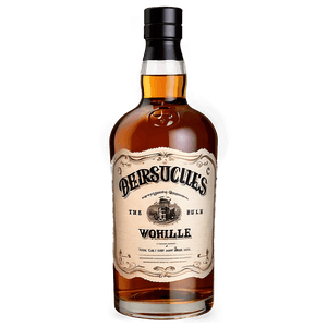 Vintage Whiskey Bottle PNG esg PNG