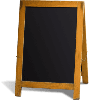 Chalkboard Transparent Clean Download - Restaurant Chalkboard PNG image with transparent background