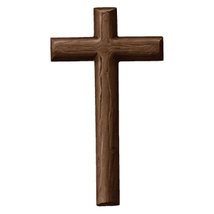 Vintage Wooden Cross PNG 16 PNG image with transparent background